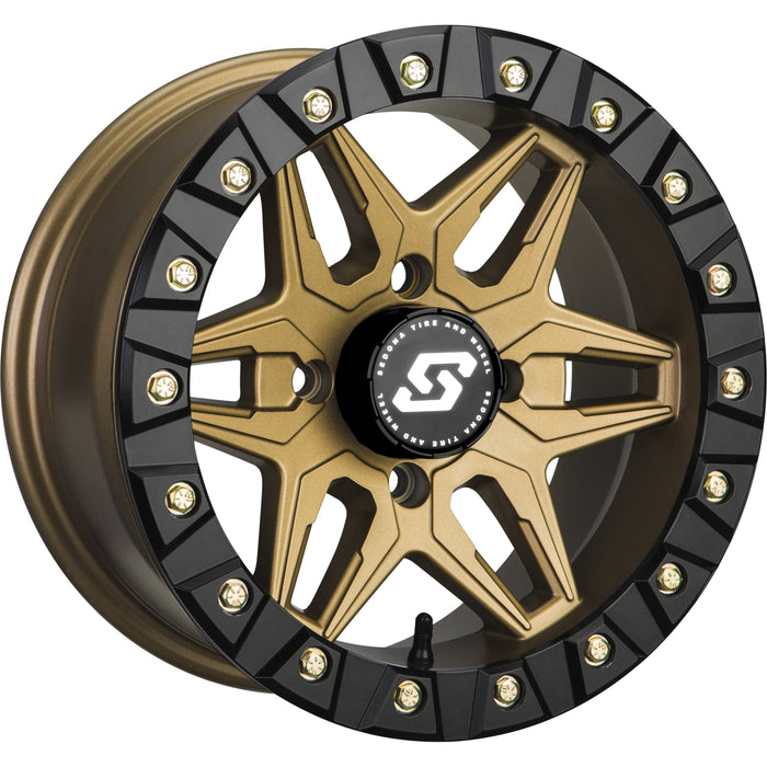 Split 6 Beadlock Wheel 14X10 4/137 5+5 (0Mm) Bronze by Sedona