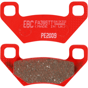 Sport Carbon "X" Brake Pads By Ebc FA395X Brake Pads 1722-0606 Parts Unlimited