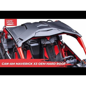 Sport Hard Roof Top for Can-Am Maverick X3 by Kemimoto FTVRF005 Roof FTVRF005 Kemimoto