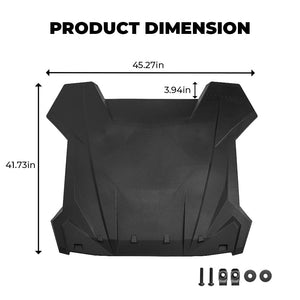 Sport Roof Top for Polaris RZR XP 1000/ 900 by Kemimoto B0112-02801BK Roof B0112-02801BK Kemimoto