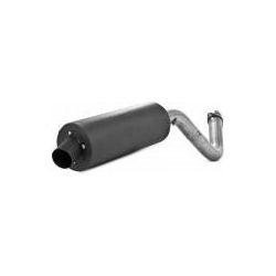 Sport Slip-On Muffler Arctic by MBRP AT-6704SP Sport Muffler 241-10175 Western Powersports Drop Ship