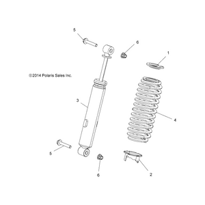 Spr-100-200#,13.3Fl,2.06Id,Cso by Polaris 7044275-446 OEM Hardware P7044275-446 Off Road Express