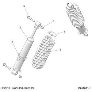 Spr-100-200#,13.3Fl,2.06Id,Slv by Polaris 7044275-385 OEM Hardware P7044275-385 Off Road Express