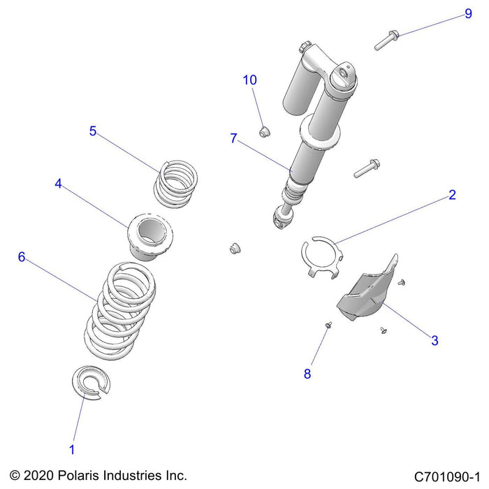 Spr-225,15.75Fl,3.04 Id,Slv by Polaris