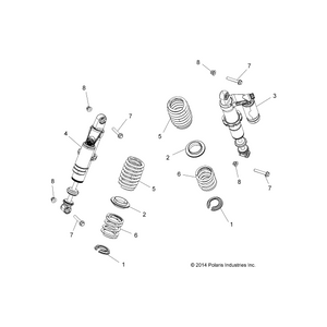 Spr-300#,11.79Fl,2.3-2.3Id,Slv by Polaris 7044295-385 OEM Hardware P7044295-385 Off Road Express