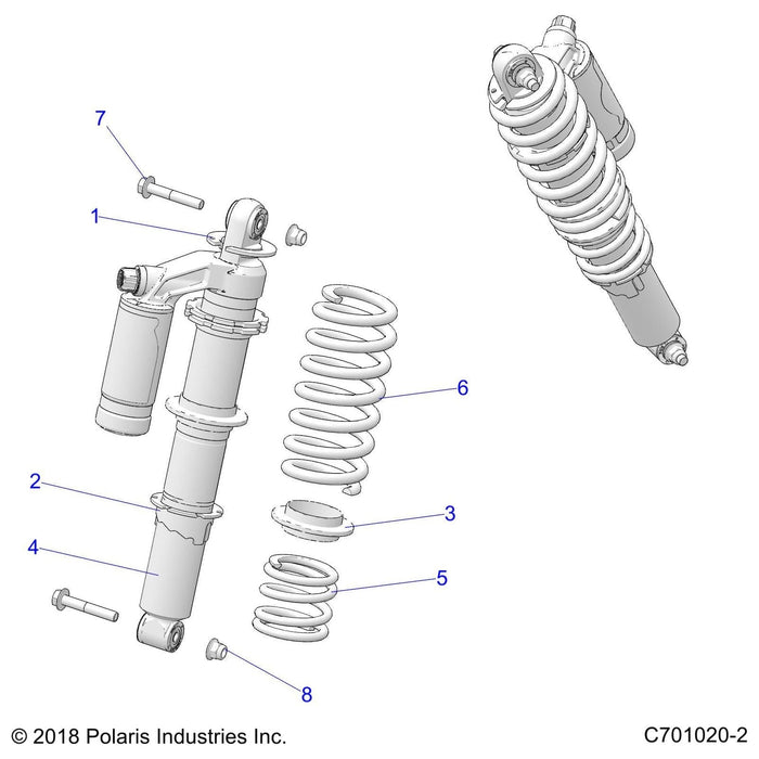 Spr-300#,11.79Fl,2.3-2.3Id,Wht by Polaris