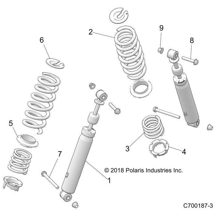 Spr-300#,2.9Fl,2.06-2.3Id,I.Bl by Polaris