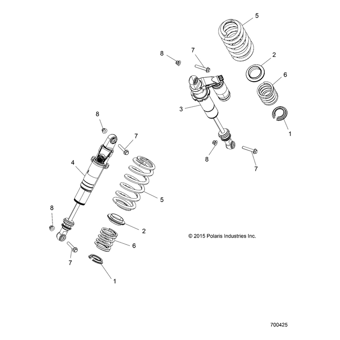 Spr-350#,10.5Fl,2.3-2.3Id,Titm by Polaris