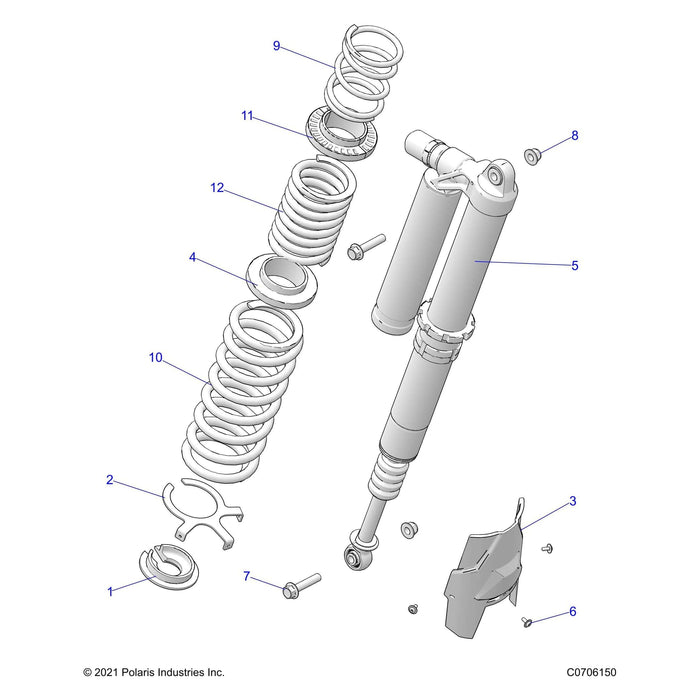 Spr-350#9.75Fl,3.04Id,O.Brst by Polaris