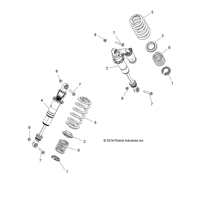 Spr-360#,3.07Fl,2.3-2.3Id,V Bl by Polaris