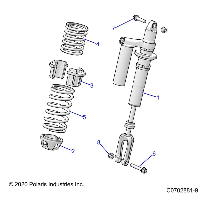 Spr-Front,Main,Pii Blue by Polaris