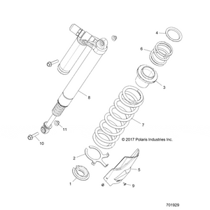 Spr-Prog,5.05Fl,3.0-3.0 Id,Vb by Polaris 7044395-689 OEM Hardware P7044395-689 Off Road Express