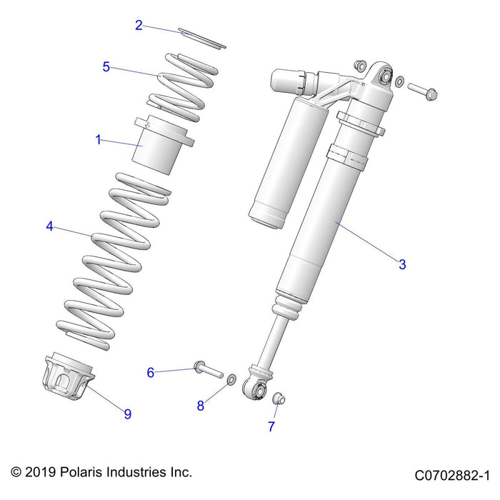 Spring Adapter, 3.5 In by Polaris