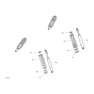 Spring by Can-Am 706002879 OEM Hardware 706002879 Off Road Express