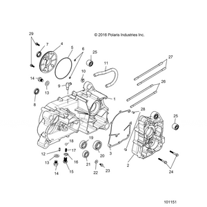 Spring by Polaris 3050034 OEM Hardware P3050034 Off Road Express