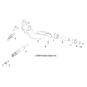 Spring by Polaris 454433 OEM Hardware P454433 Off Road Express