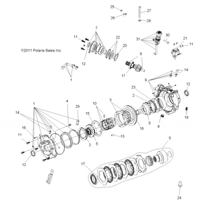 Spring Kit by Polaris 3234908 OEM Hardware P3234908 Off Road Express