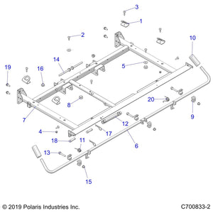 Spring-Latch by Polaris 7044325 OEM Hardware P7044325 Off Road Express