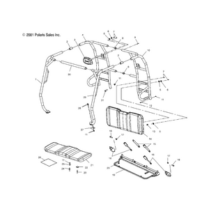 Spring Lock Washer by Polaris 7552801 OEM Hardware P7552801 Off Road Express