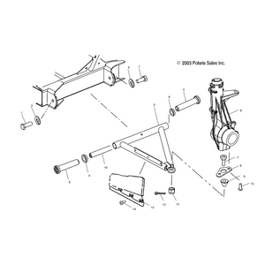 Spring Lock Washer by Polaris 7553101 OEM Hardware P7553101 Off Road Express