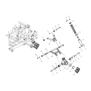 Spring-Middle Axle,Blk by Polaris 7042169-067 OEM Hardware P7042169-067 Off Road Express