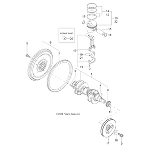 Spring Pin 3X10 by Polaris 3070375 OEM Hardware P3070375 Off Road Express