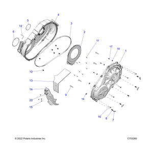 Spring-Quick Turn by Polaris 7045334 OEM Hardware P7045334 Off Road Express