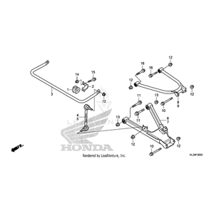 Spring, Rear Stabilizer (25.4X4.5) by Honda 52310-HL3-A01 OEM Hardware 52310-HL3-A01 Off Road Express Peach St