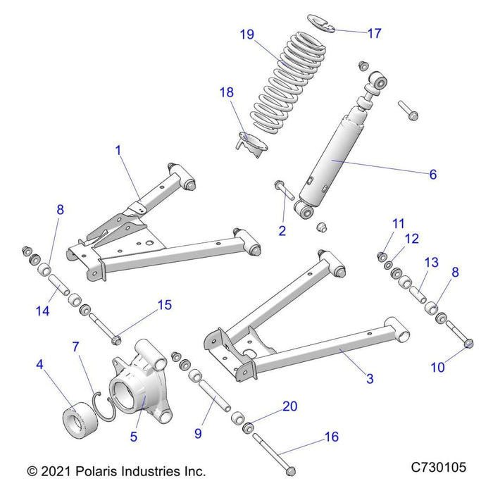 Spring-Rear,V.B by Polaris