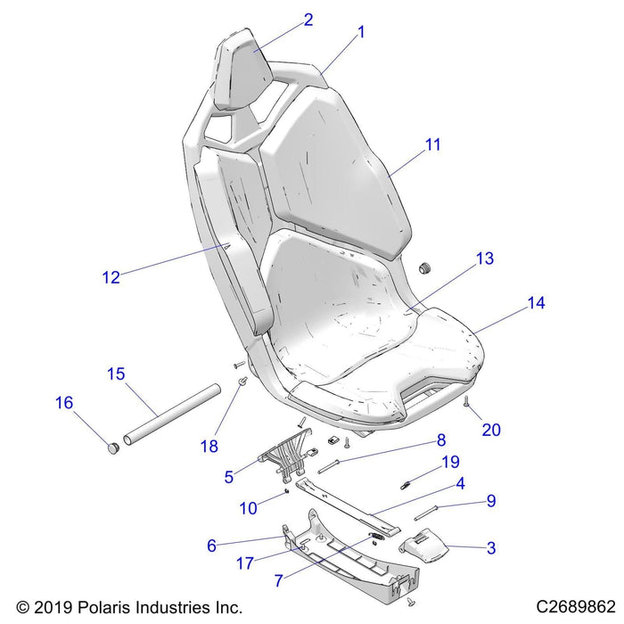 Spring-Release,Seat by Polaris