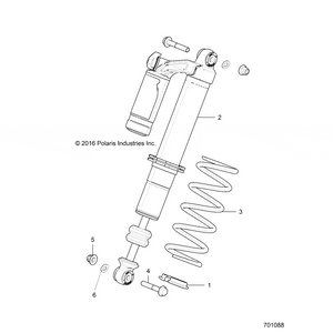 Spring Retainer by Polaris 1501194 OEM Hardware P1501194 Off Road Express