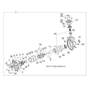 Spring-Torsion,6203-35-057 by Polaris 3235347 OEM Hardware P3235347 Off Road Express