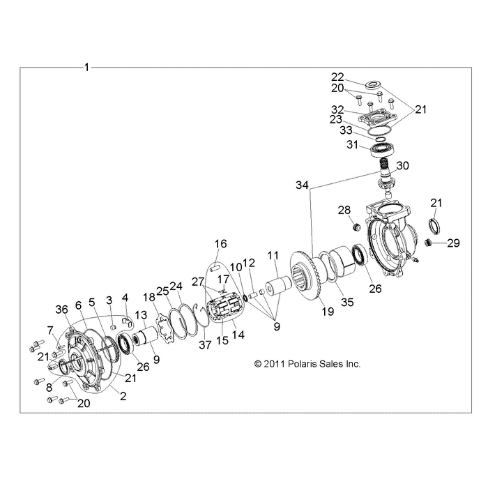 Spring-Torsion,6203-35-057 by Polaris