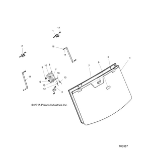 Spring-Torsion,Rh,Tipout by Polaris 7043894 OEM Hardware P7043894 Off Road Express