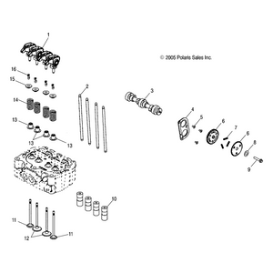 Spring Valve by Polaris 7041565 OEM Hardware P7041565 Off Road Express