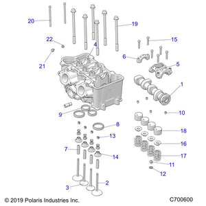 Spring-Valve by Polaris 7045918 OEM Hardware P7045918 Off Road Express