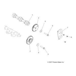 Spring Washer, 1.1 X .559 X .03 by Polaris 7556183 OEM Hardware P7556183 Off Road Express