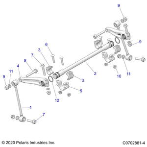 Spring-Washer by Polaris 7558725 OEM Hardware P7558725 Off Road Express