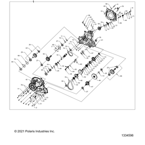 Sprocket, 19 Tooth by Polaris 2204331 OEM Hardware P2204331 Off Road Express