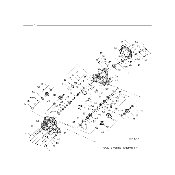 Sprocket, 48 Tooth by Polaris