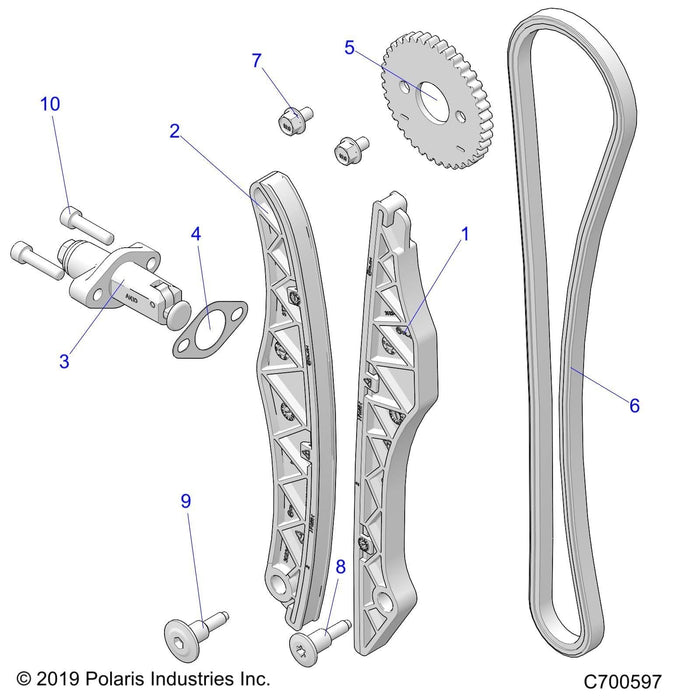 Sprocket-Cam,Driven,Sohc by Polaris