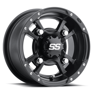 SS112 Sport 10x5 Black Wheel by ITP 1028334536B Non Beadlock Wheel 57-40102 Tucker Rocky Drop Ship