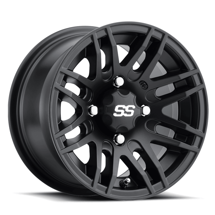 SS316 12x7 Matte Black Wheel by ITP