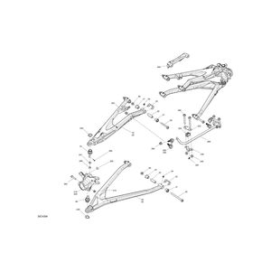 Stabilizer Bar Assy by Can-Am 706203953 OEM Hardware 706203953 Off Road Express Peach St