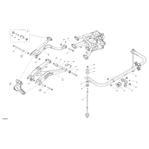 Stabilizer Bar Assy by Can-Am 715008414 OEM Hardware 715008414 Off Road Express Peach St