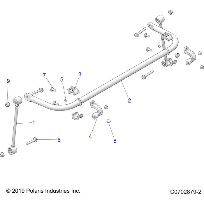 Stabilizer Bar Linkage Assembly by Polaris