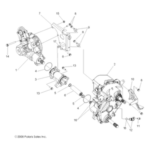 Stabilizer Bracket by Polaris 3234513 OEM Hardware P3234513 Off Road Express