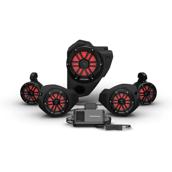 Stage 4 Gen3 Audio System for Ride Command 2014+ Polaris RZR by Rockford Fosgate