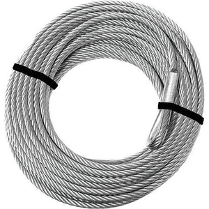 Stainless Steel Cable 4500-5000 Series by KFI UTV-CBL-4KW Winch Cable 30-0074 Western Powersports