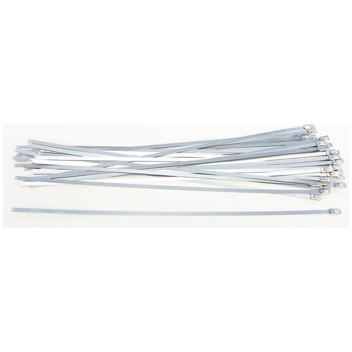 Stainless Steel Cable Ties 14" 50/Pack By Helix